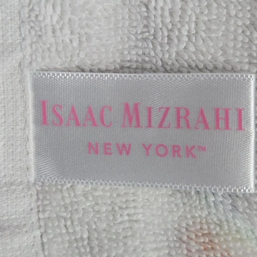 Isaac Mizrahi New York Hand Towel Rainbow Hearts Pride
